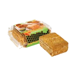 Rührkuchen mit Honiggeschmack und Erdnüssen „Medoviy“