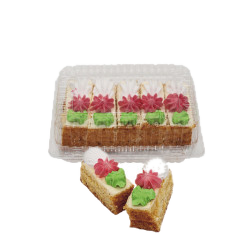 Cremeschnitte mit Fettcreme „Nareznoje“