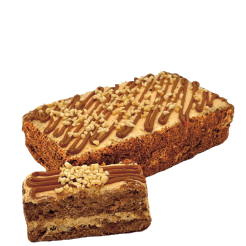 Schoko-Biskuit-Torte „Caramel & Peanut“