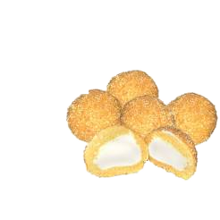 Törtchen mit Kakao- oder Kondensmilchcreme